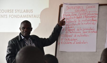 Formation pédagogique des membres du Staff